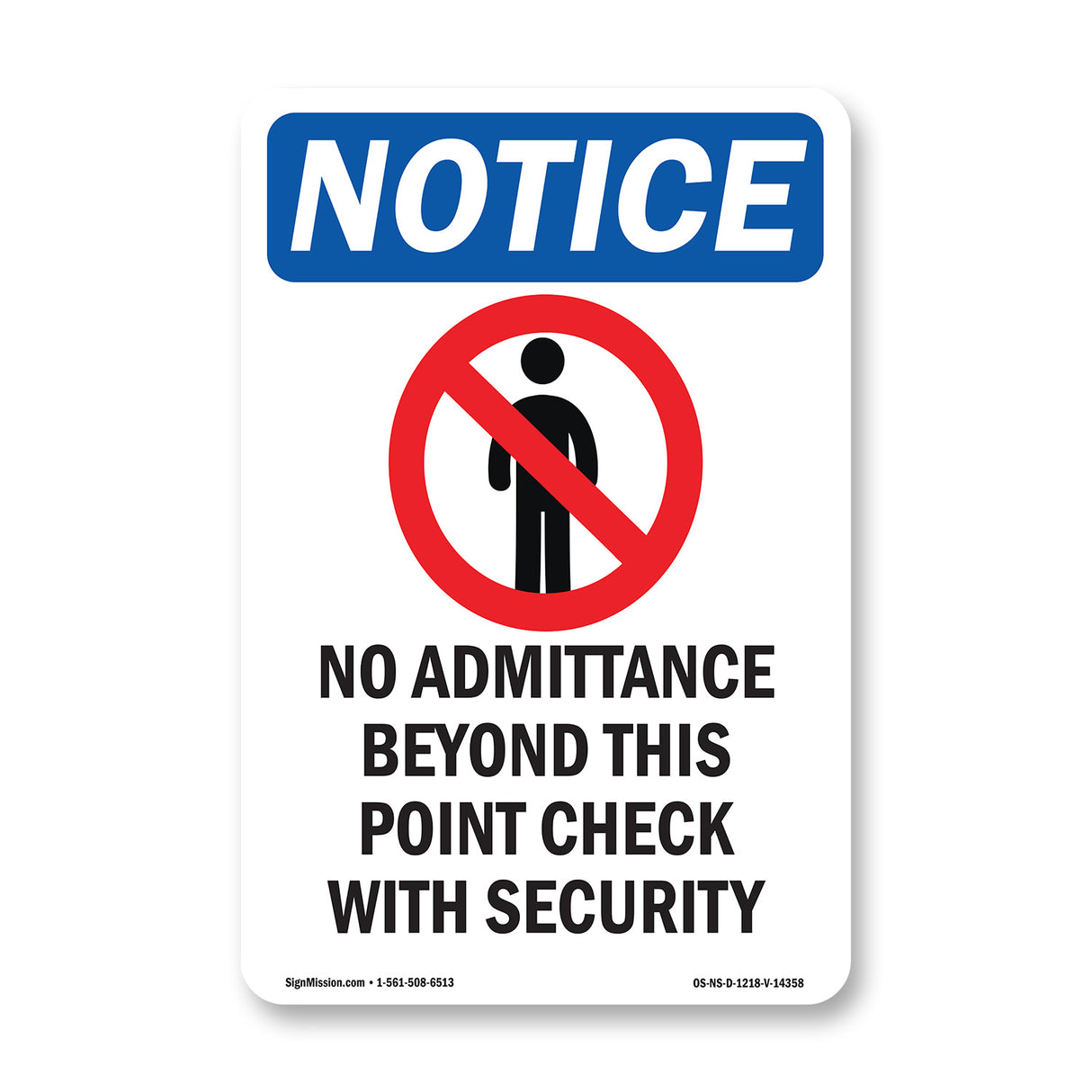 No Admittance Beyond