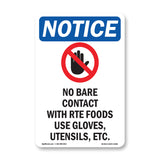 No Bare Contact With Rte Foods