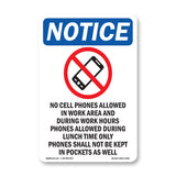 No Cell Phones Allowed In Work