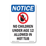 No Children Under Age 12 Allowed