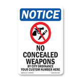 No Concealed Weapons