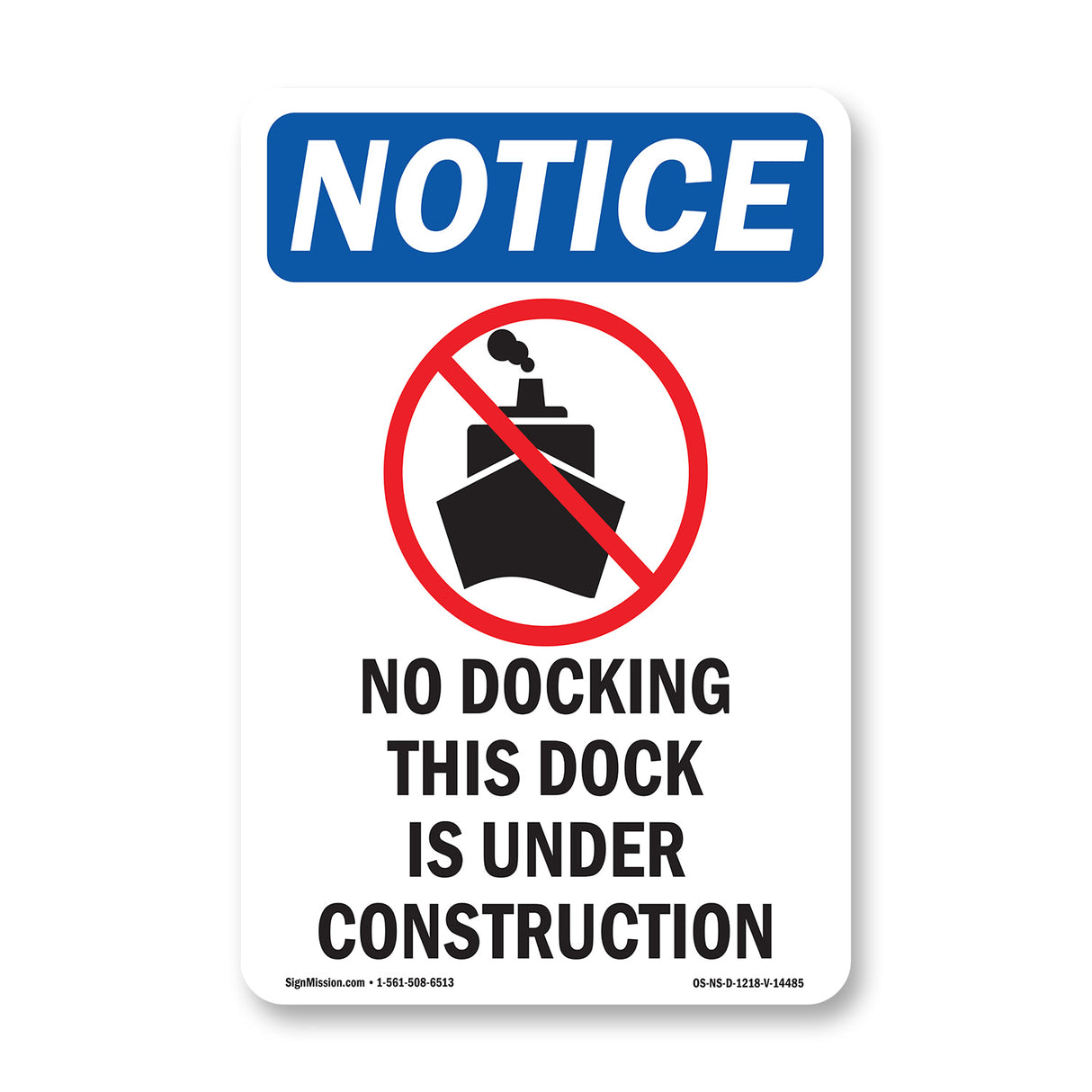 No Docking This Dock Is Under
