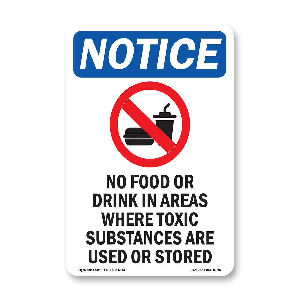 No Food Or Drink In Areas Where