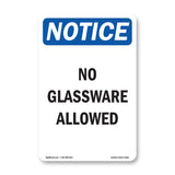 No Glassware Allowed