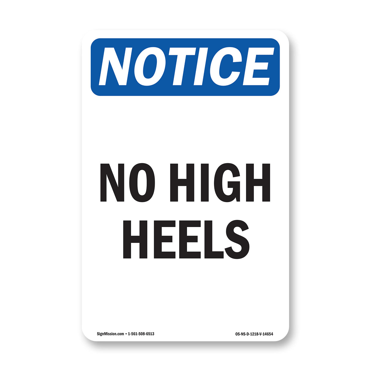 No High Heels