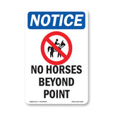 No Horses Beyond This Point