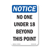 No One Under 18 Beyond This Point