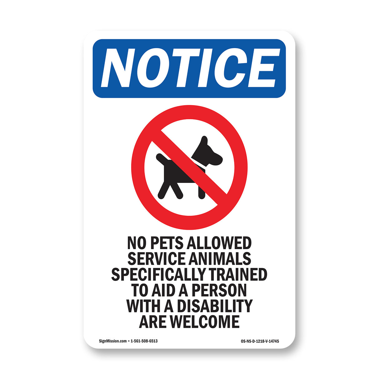 No Pets Allowed Service