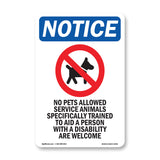 No Pets Allowed Service
