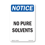 No Pure Solvents