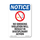 No Smoking Violation