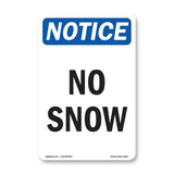 No Snow