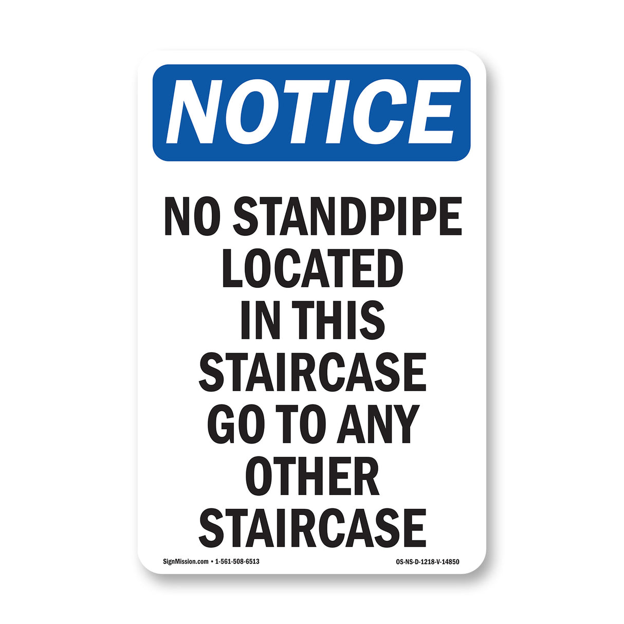 No Standpipe Located In This Staircase Go