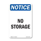 No Storage