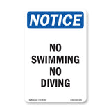 No Swimming No Diving