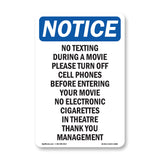 No Texting During A Movie Please