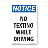No Texting While Driving