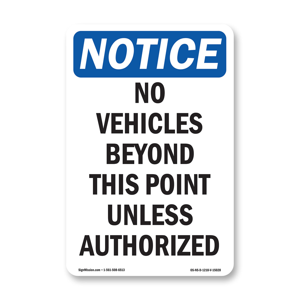 No Vehicles Beyond This Point