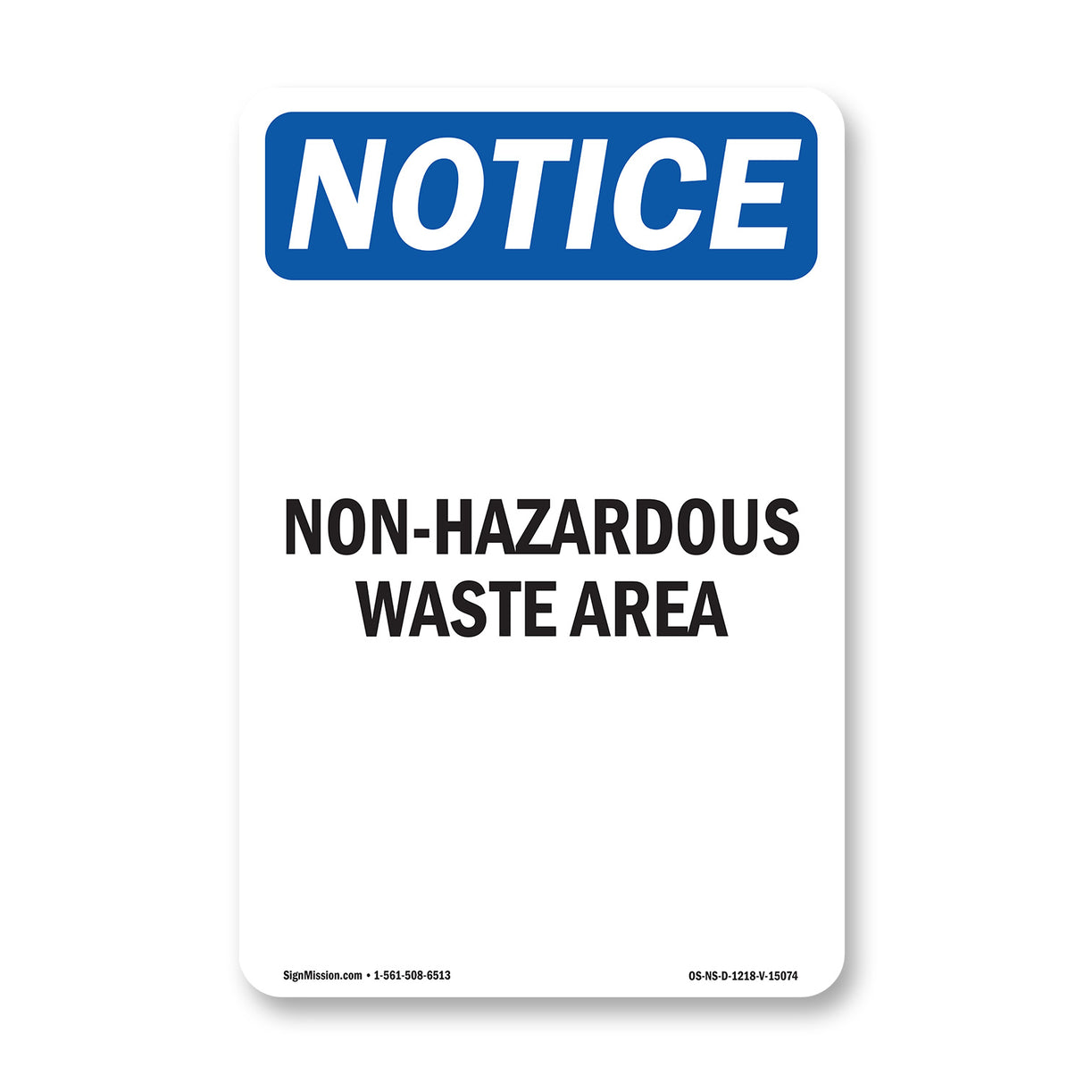 Non-Hazardous Waste Area