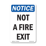 Not A Fire Exit