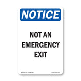 Not An Emergency Exit