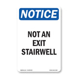 Not An Exit Stairwell