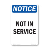 Not In Service