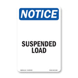 NOTICE Suspended Load
