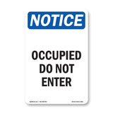Occupied Do Not Enter