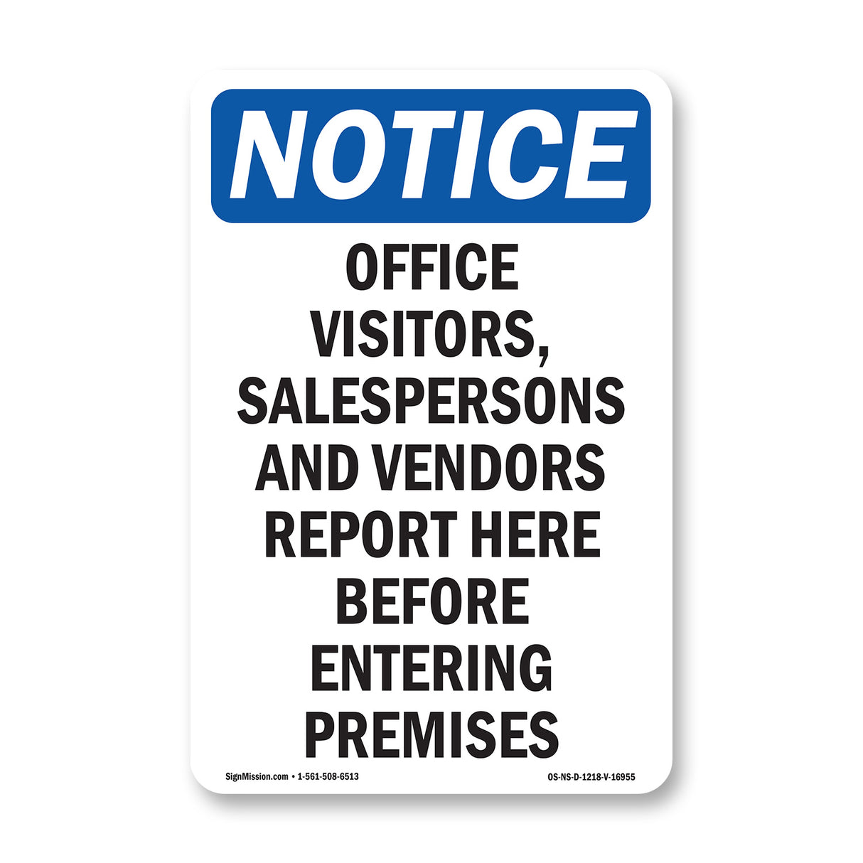 Office Visitors, Salespersons And Vendors