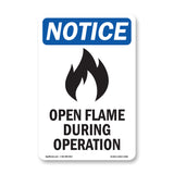Open Flame During Operation
