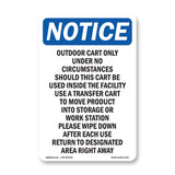 Outdoor Cart Only Under No Circumstances