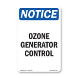 Ozone Generator Control