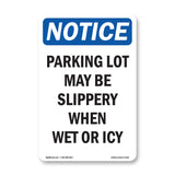 Parking Lot May Be Slippery When