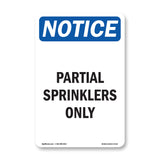Partial Sprinklers Only