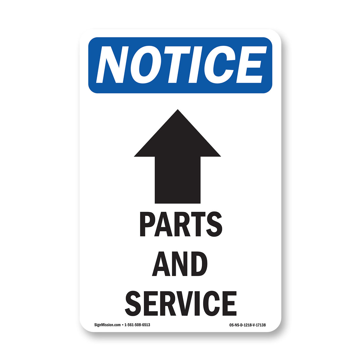 Parts And Service [Up Arrow]