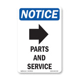 Parts And Service [Right Arrow]