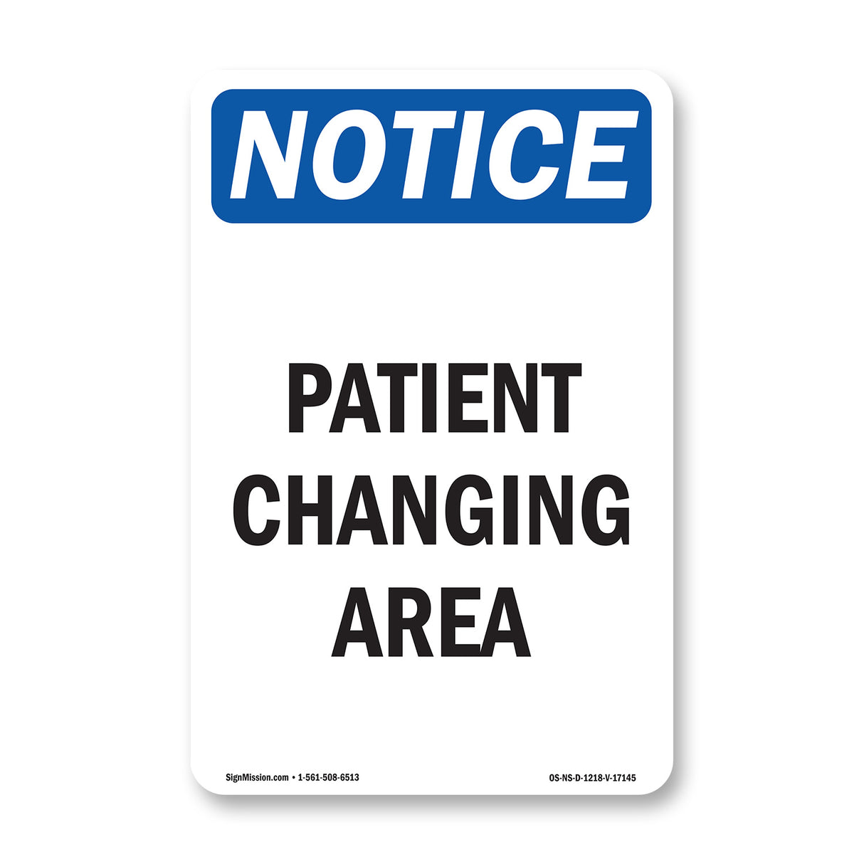 Patient Changing Area