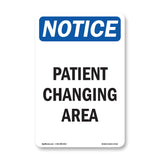 Patient Changing Area