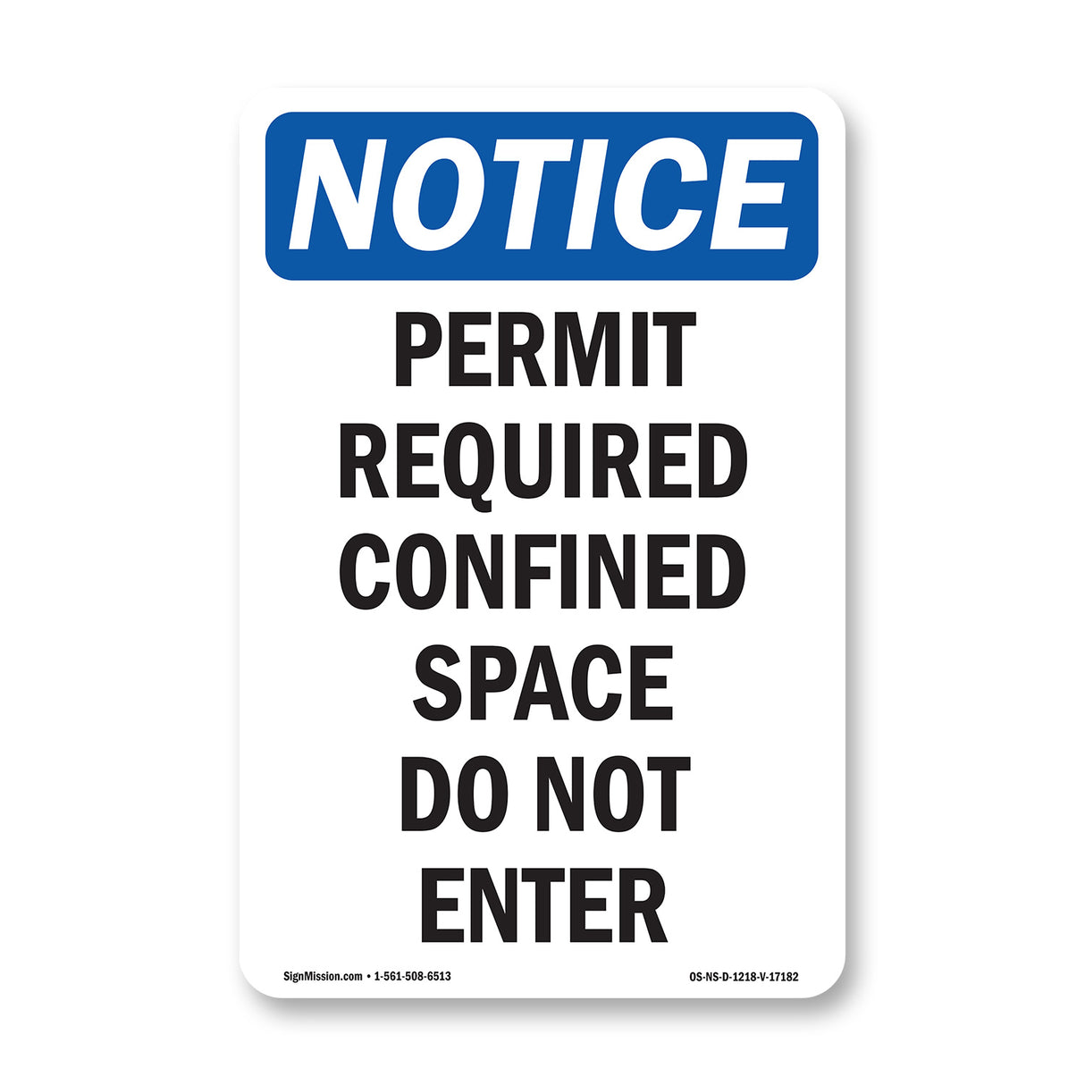 Permit Required Confined Space Do Not Enter