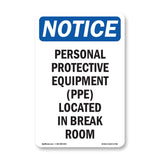 Personal Protective Equipment (PPE) Located