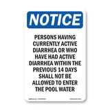 Persons Having Currently Active Diarrhea