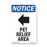 Pet Relief Area [Left Arrow]