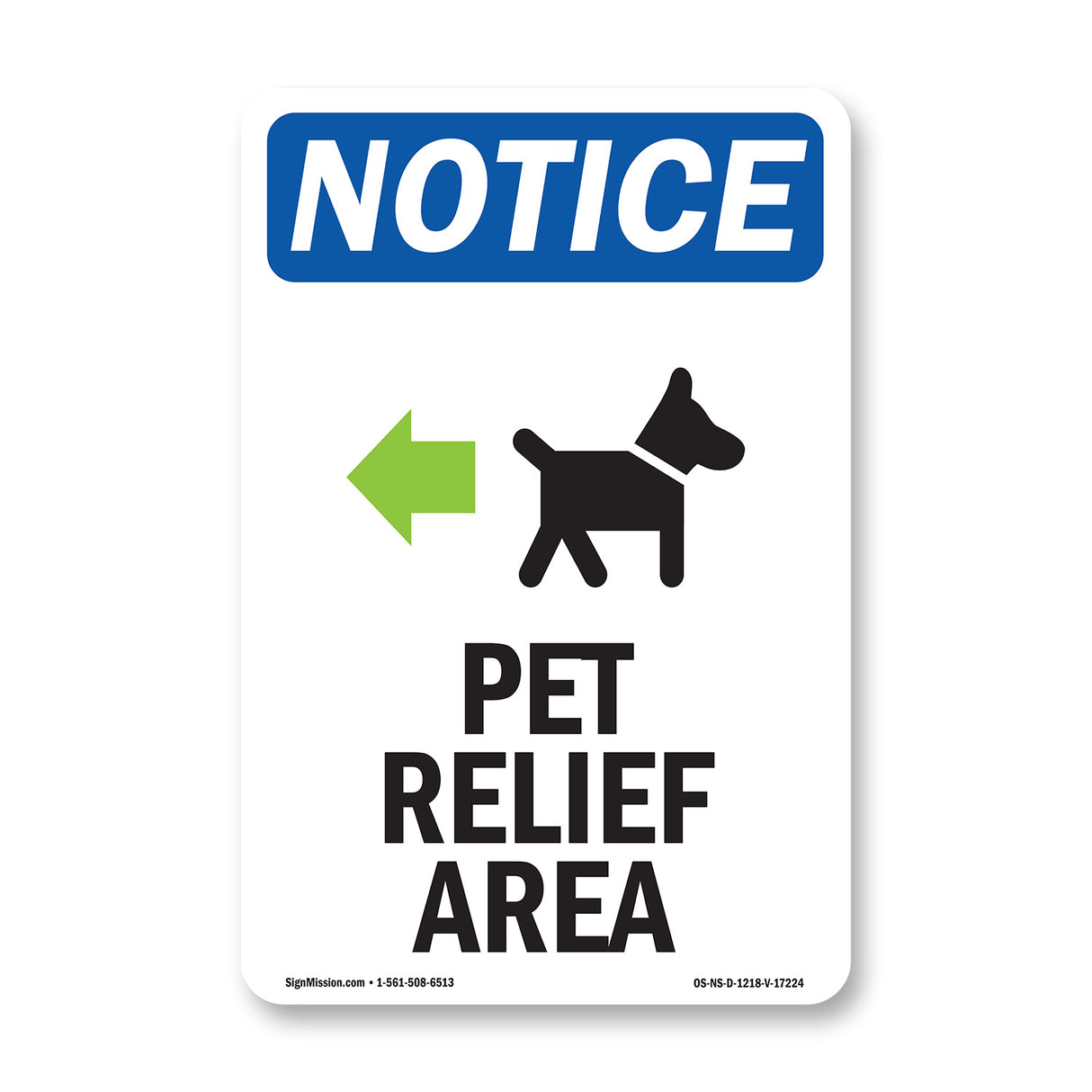 Pet Relief Area [Left Arrow]