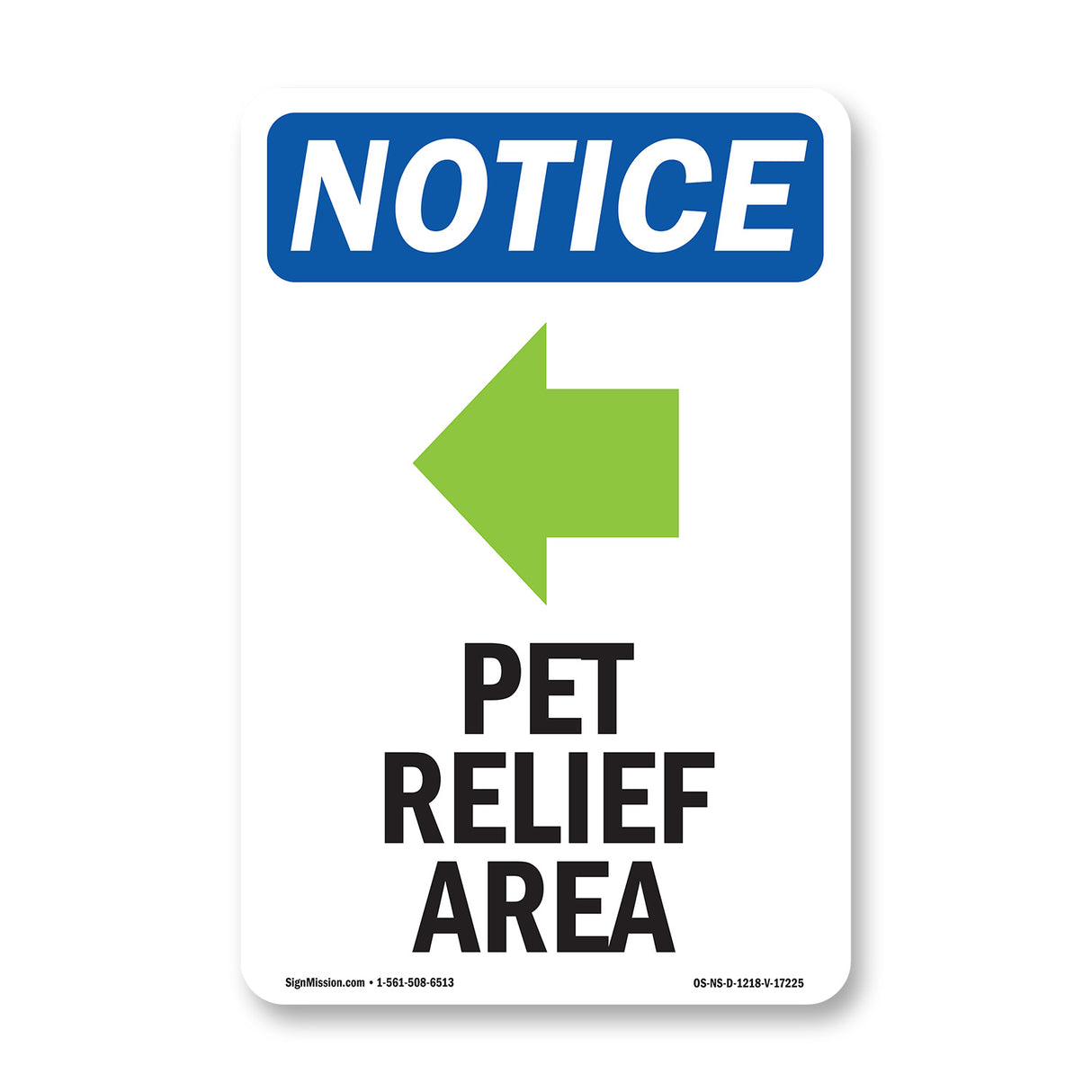 Pet Relief Area [Left Arrow]