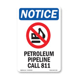 Petroleum Pipeline Call 811