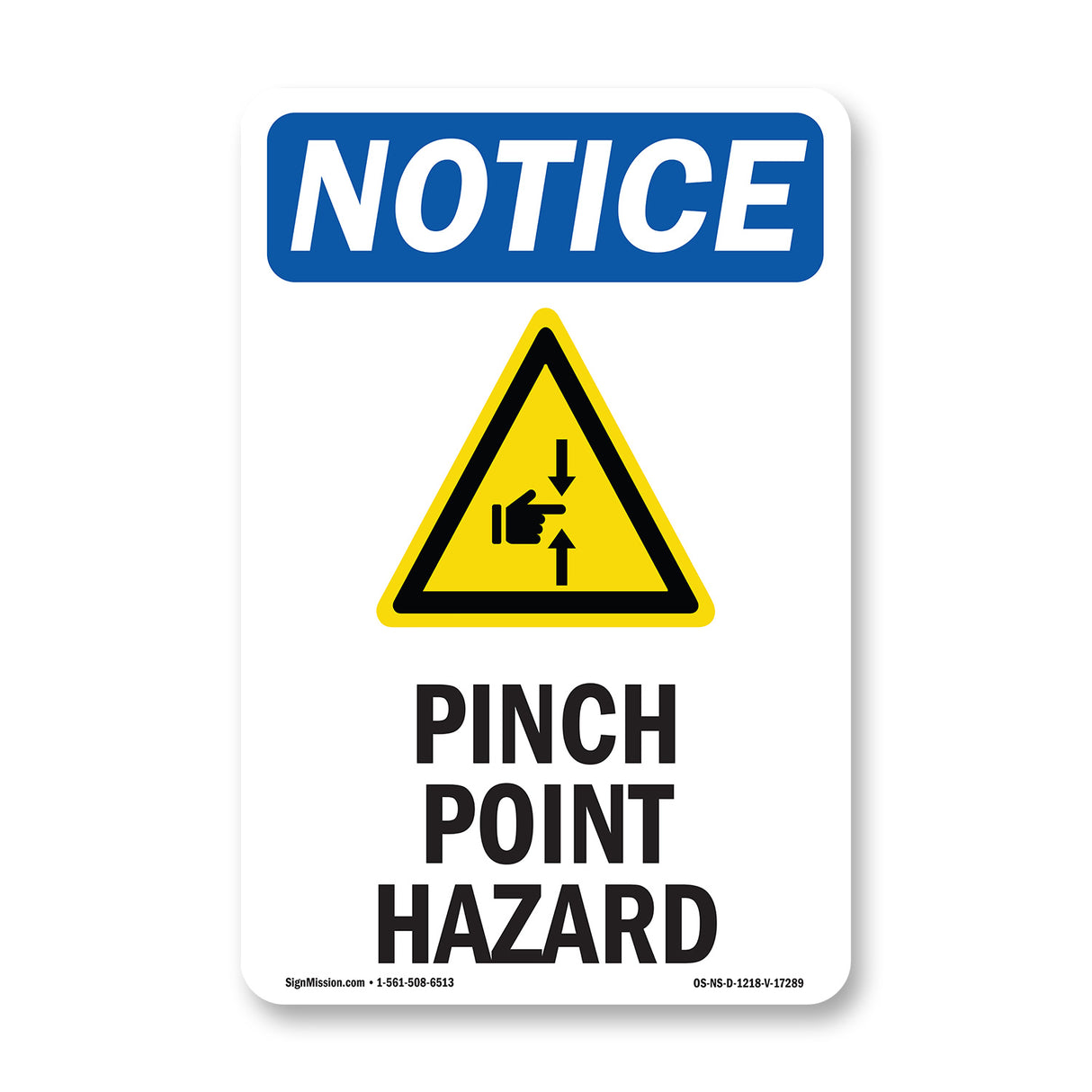 Pinch Point Hazard