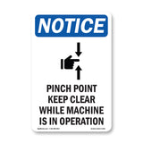 Pinch Point Keep Clear