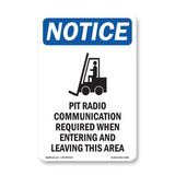 Pit Radio Communication Required