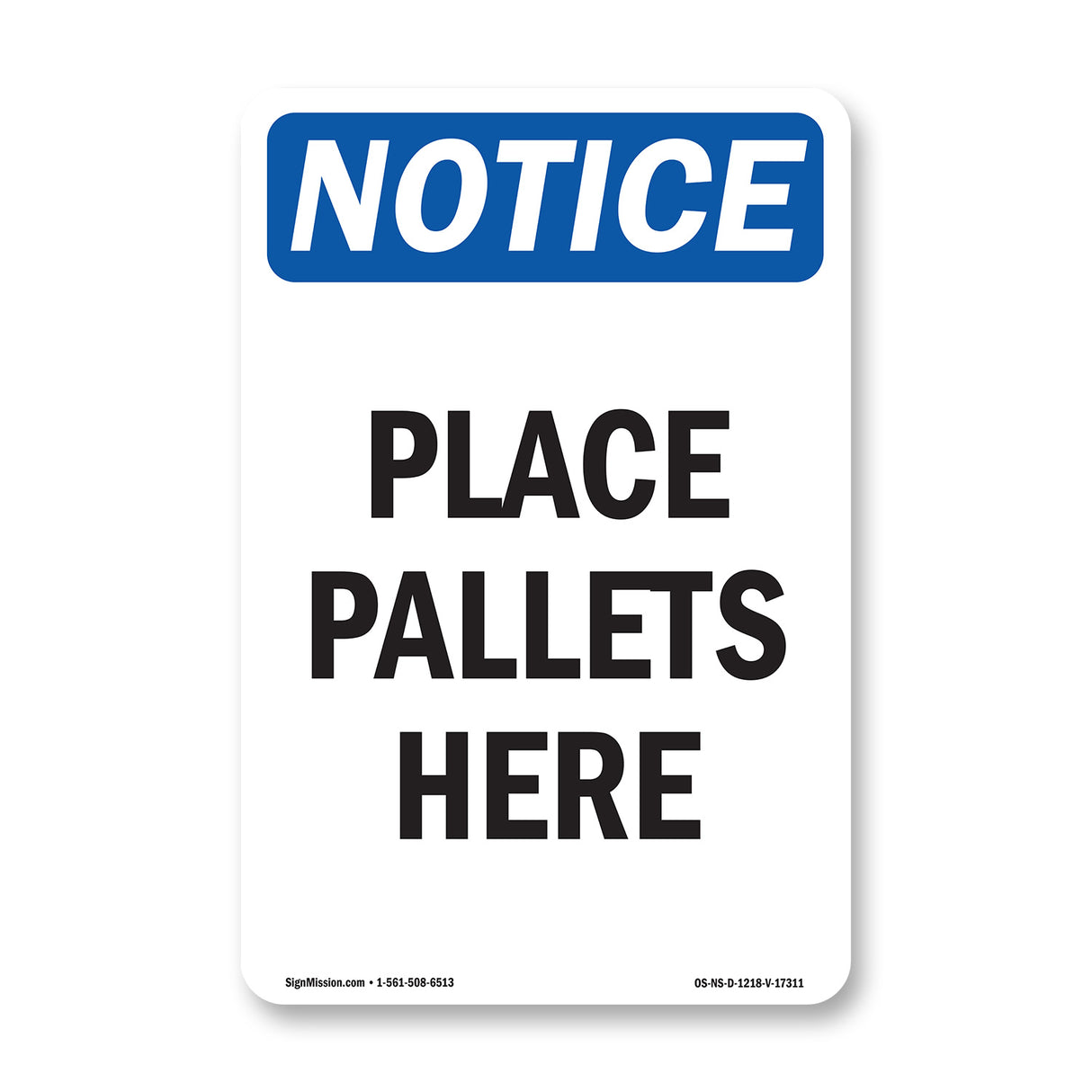Place Pallets Here